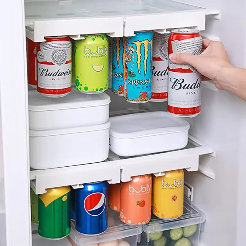 Boîte de rangement pour réfrigérateur peu encombrante