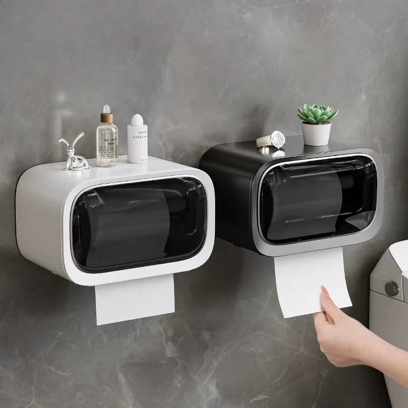 Boîte de rangement pour papier toilette