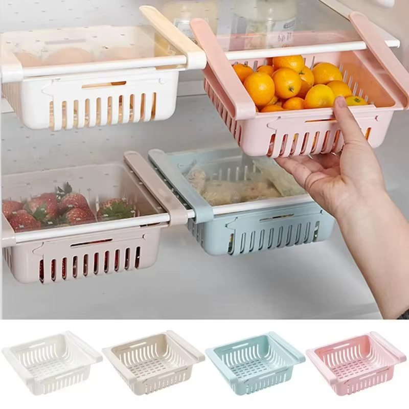 Boîte de Rangement Alimentaire en Plastique pour Réfrigérateur