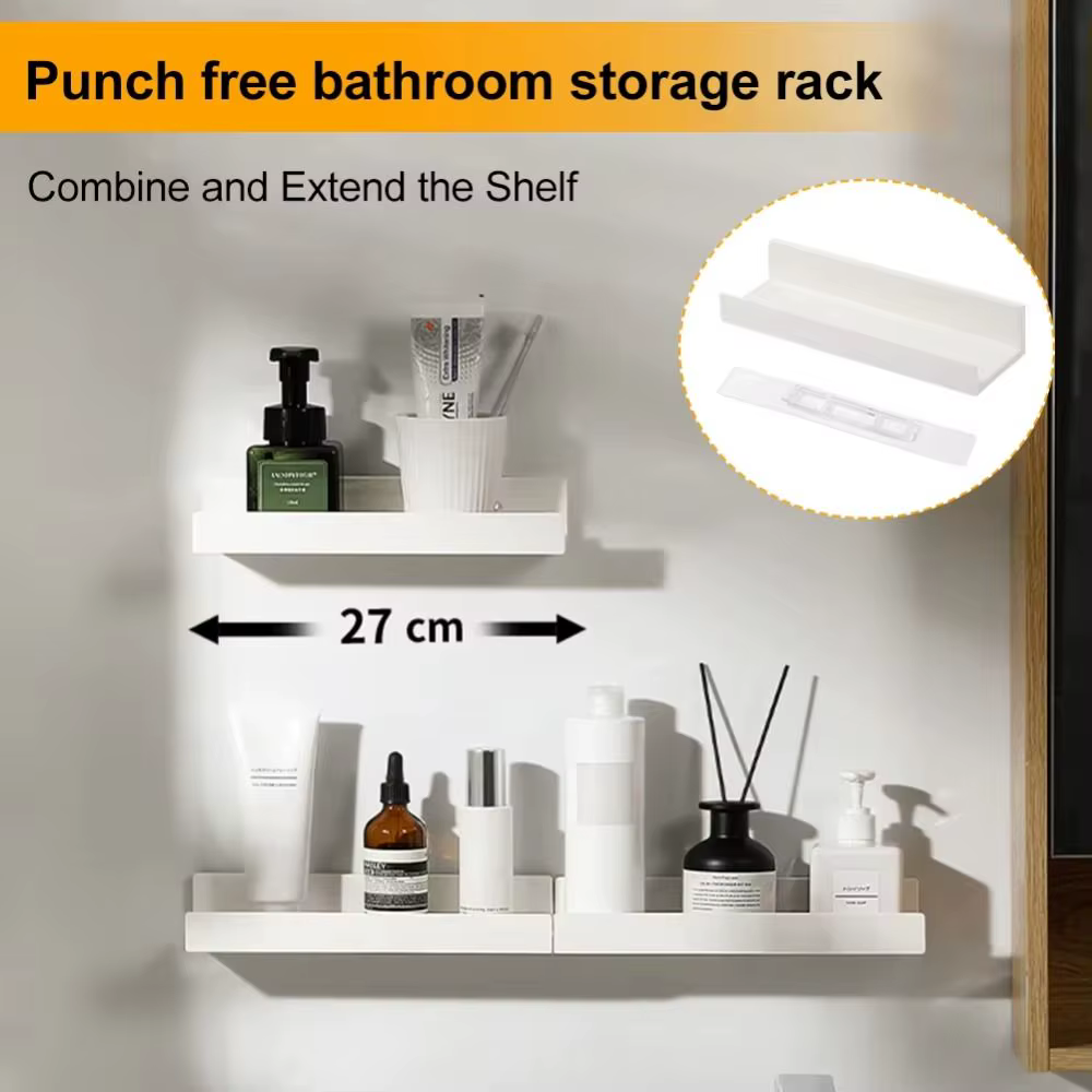 Étagère murale multifonction pour salle de bain