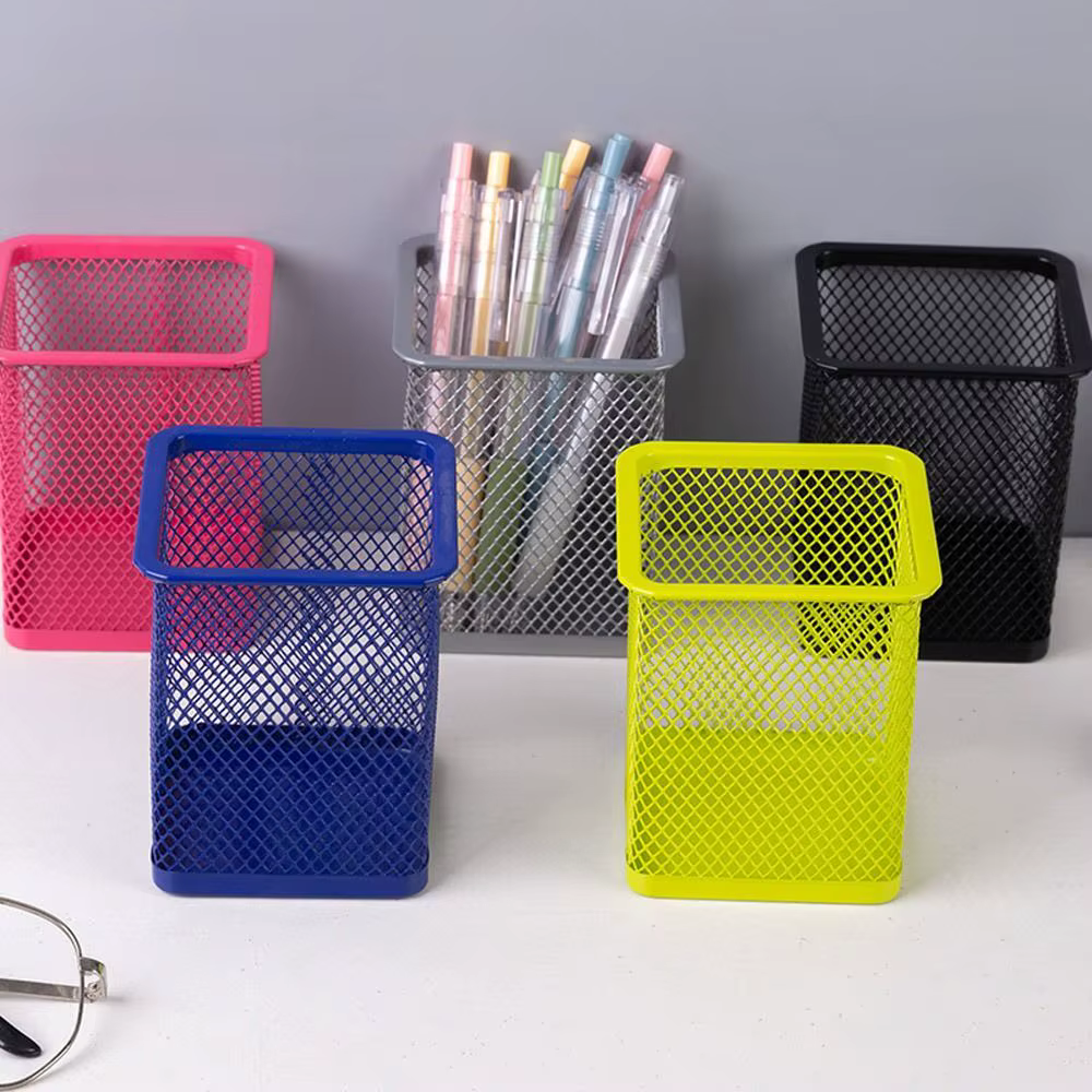 Organisateur de bureau multicolore pour crayons
