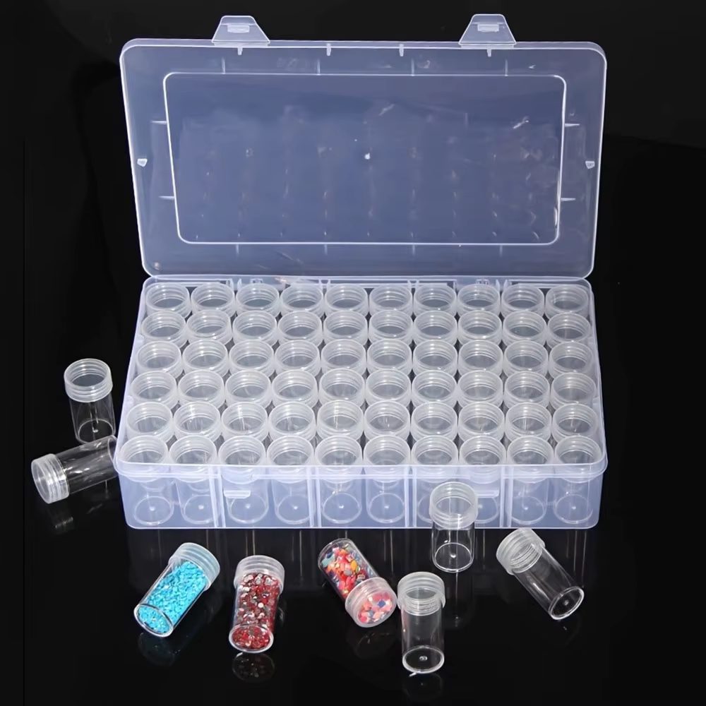 Boîtes de rangement pour peinture diamantée (24/30/60 bouteilles)