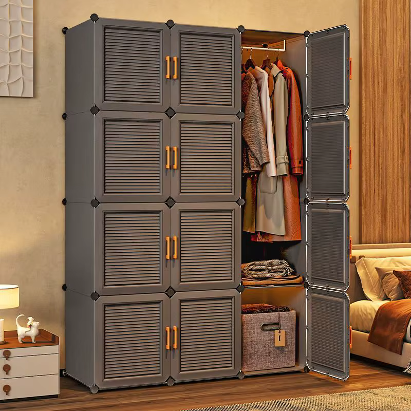 Armoire de Rangement Pliable et Anti-Poussière
