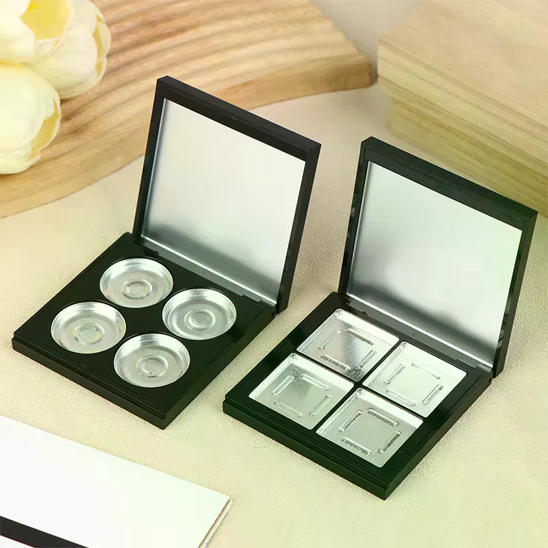 Boîte de support de Palette de cosmétiques magnétique vide à 4 grilles