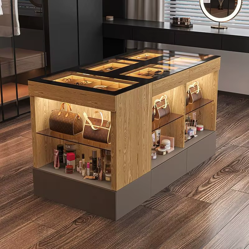 Étagère sol salon armoires vitrine artisanat polyvalent luxe armoire anti-poussière debout Szafki Do Salonu meubles de maison